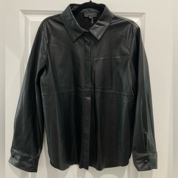 Gracia Shirt Jacket Button Down - Picture 10 of 13